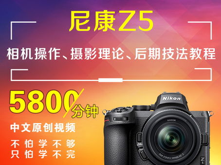 尼康Z5相机操作、摄影理论、后期技法教程